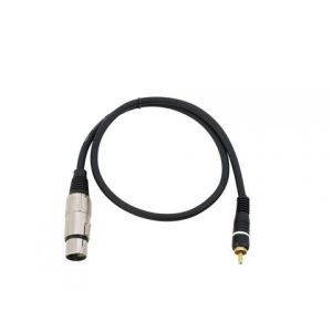 Cablu Omnitronic RCA/XLR(F) 0.6m