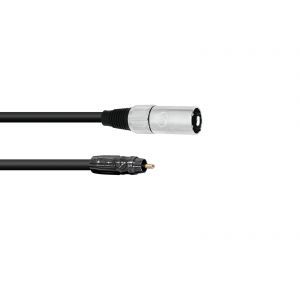 Cablu Omnitronic RCA/XLR(M) 0.6m