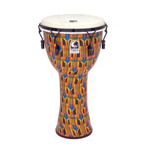 Toca Percussion Freestyle Mechanically Tuned SFDMX12K Kente Cloth