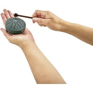 Meinl Energy 3' Pocket A Major 6 Notes 440 Hz Germ of Life Dark Green