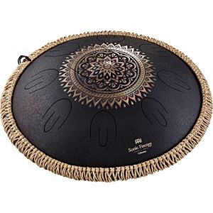 Meinl Octave Black Engraved floral design D Kurd 9 Notes 16' / 40 cm