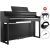 Set Pian Digital Roland HP 704 Charcoal Black