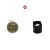 Set Glob De Oglinda Eurolite Mirror Ball 30cm Gold + Husa