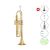 Set Trompeta Standard Yamaha YTR 4335 GII SET