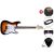 Arrow Tonecaster ST 211 Tobacco Burst Rosewood/White