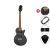 Epiphone Special-II PlusTop TB Trans Black SET
