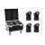 Set Eurolite 4x LED TMH-X1 Moving-Head Beam + Case