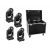 Set Futurelight 4x DMH-200 LED Moving-Head + Case