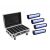 EUROLITE Set 4x AKKU Bar-6 Glow QCL + Case