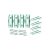 Accesorii Alutruss Quadlock Set Connecting Cone/pivot/pin