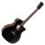 Cort ES-GA4-Special Black Top Semi Gloss