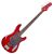 Chitare Bas Electrice Magneto Topaz Candy Apple Red