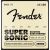 Fender SuperSonic 250 Bass VI Strings Nickel Plated Steel Ball End