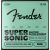 Fender SuperSonic 250L NPS Ball End - 3Pack