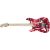 Chitara Electrica EVH Striped Series LH R-B-W Maple Fingerboard Red Black And White Stripes
