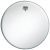 Fata Toba Remo Ambassador White Coated Bass Drum 22