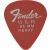 Pana Chitara Fender Dura-Tone Delrin Picks 351 Shape - 12 Pack Fiesta Red
