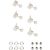 Fender ClassicGear Staggered Tuning Machine Set Chrome
