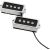 Set Doza Fender Cobalt Chrome Precision Bass Pickup Set