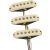 Set Doza Fender Custom Shop Ancho Poblano Stratocaster Pickup Set Aged White