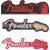 Bookmakrs Fender Bookmarks Set Of 3