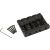 Bridge Assembly Fender HiMass 4-String Bass Bridge Assembly With Zinc Saddles Black