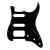Fender 11-Hole Stratocaster H/S/S Pickguards (3-Screw Humbucking Pickup Mount) Black
