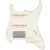 Pre-Wired Pickguard Fender Pre-Wired Strat Pickguard Quadra Tap-Ultra Noiseless HSS Parchment
