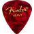 Pana Chitara Fender Premium Celluloid Picks 351 Shape -12 Pack Red Moto