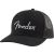 Fender Silver Logo Snapback Hat Black