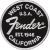 Patch Fender West Coast Logo Enamel Patch