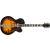 Chitara Electrica Gretsch Guitars G2420 Streamliner Hollow Body With Chromatic II Aged Brooklyn Burst