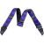 Jackson Strap With Double V Pattern Black And Purple