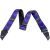 Jackson Strap with Double V Pattern Black/Purple