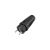 PC ELECTRIC Safety Plug Rubber Black
