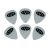 EVH Signature Picks White/Black 0.88 Mm