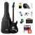 Donner Seeker Deluxe Guitar Kit Black