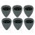 Set Pene EVH Signature Picks Gray/Black 60mm