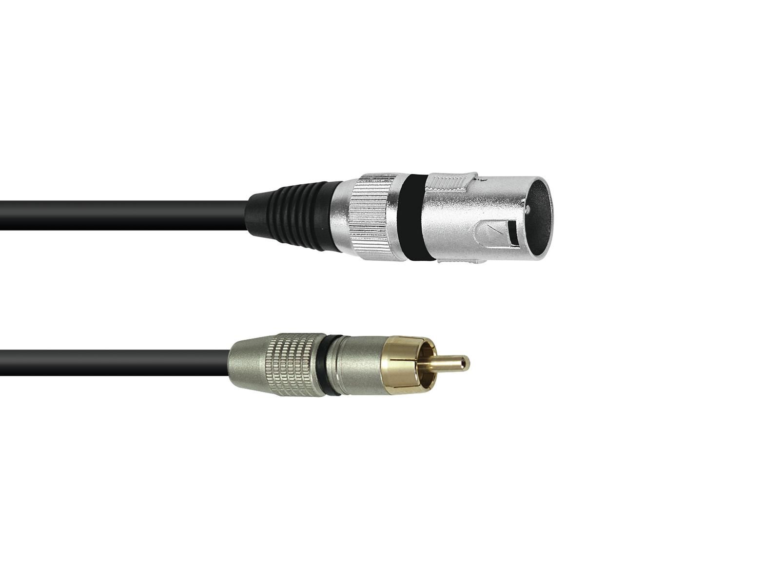 Cablu Omnitronic RCA/XLR 6m