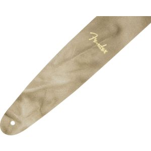 Fender Tie Dye Leather Strap Natural
